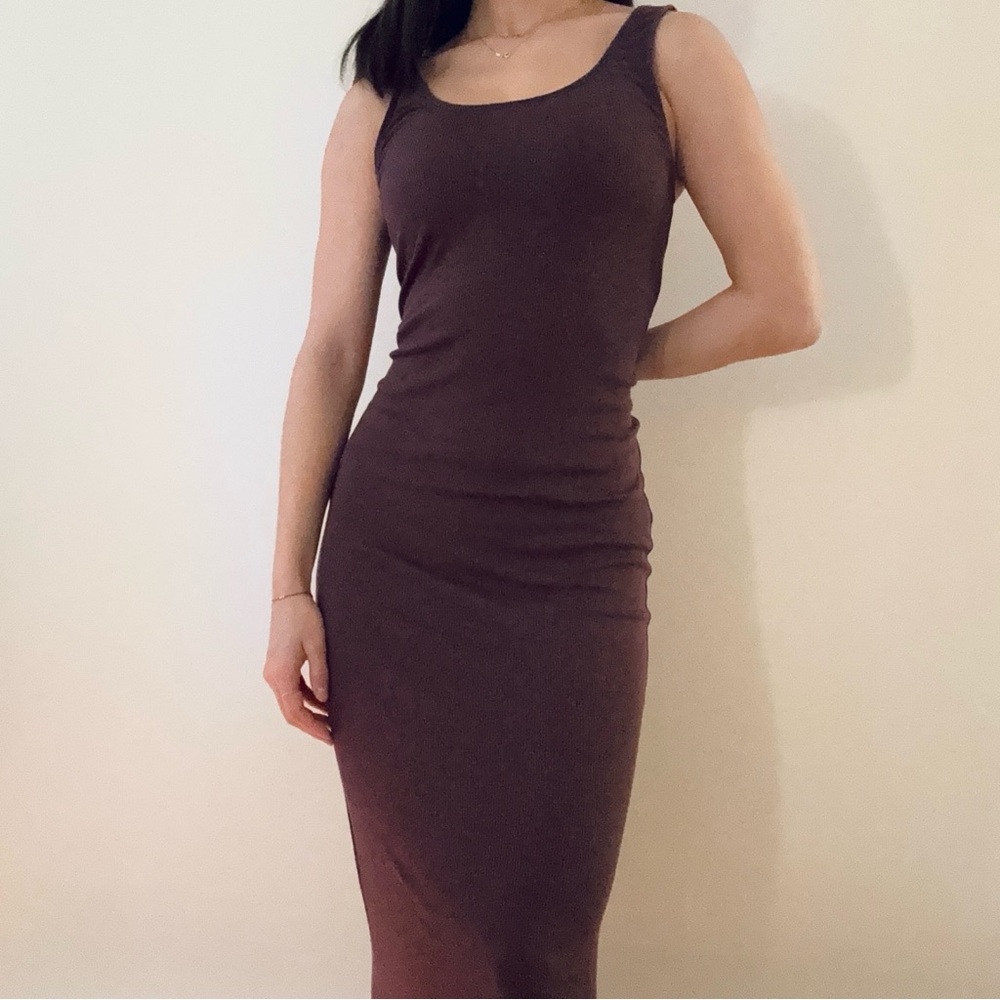 xs parade brown lounge dress